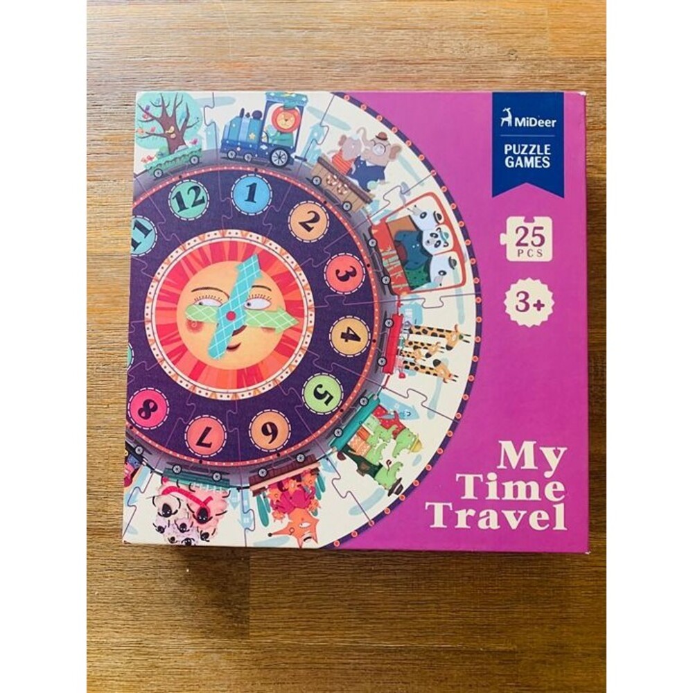 Travel time puzzle MIDEER 25pcs